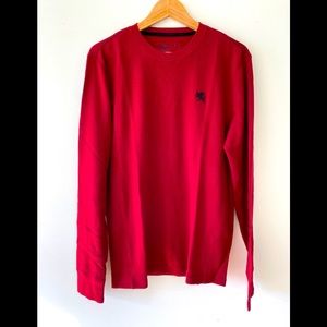 Men’s waffle thermal long sleeve crew neck
